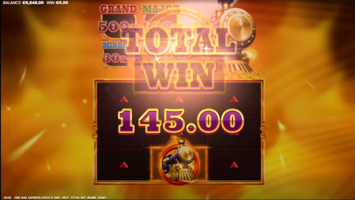 Tampilan visual slot Fire Rail Express dengan tema steampunk dan mesin uap
